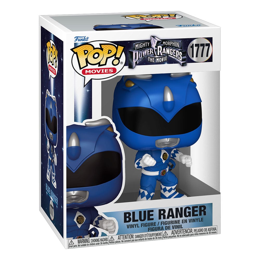 Mighty Morphin Power Rangers: The Movie POP! Movies Vinyl Figures Blue Ranger 9 cm DS Modellismo Mighty Morphin Power Rangers: Movie POP!