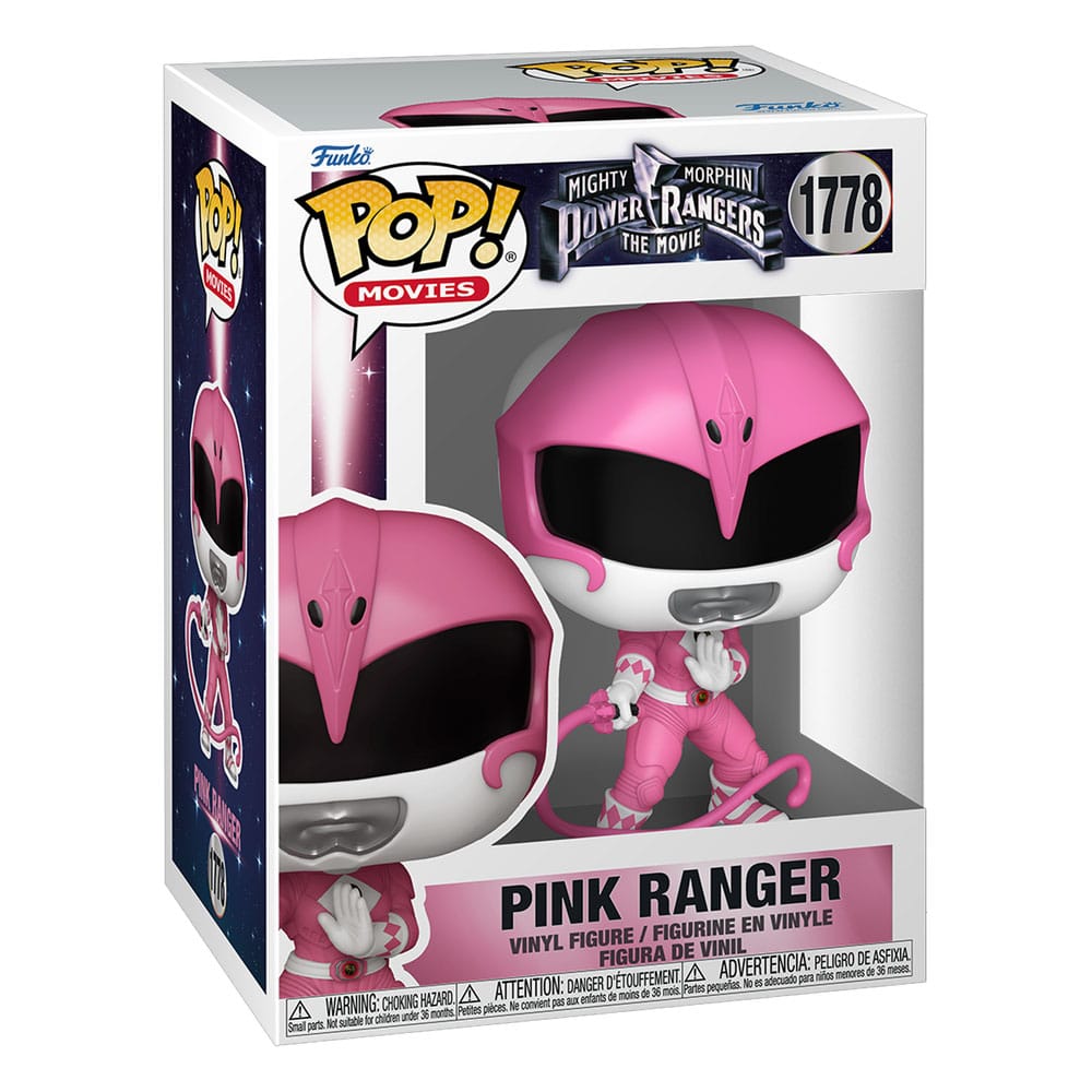 Mighty Morphin Power Rangers: The Movie POP! Movies Vinyl Figures Pink Ranger 9 cm DS Modellismo Mighty Morphin Power Rangers: Movie POP!