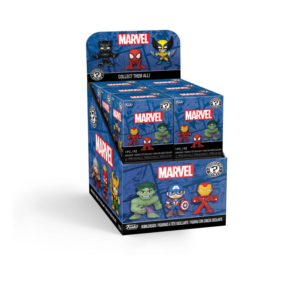 Marvel Mini Figures New Classics 5 cm Display (12) DS Modellismo Marvel Mini Classics Display (12) Funko