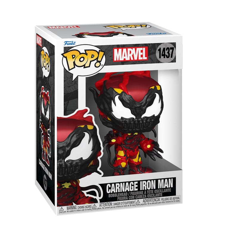 Marvel POP! Vinyl Figure Carnageized - Iron Man 9 cm DS Modellismo Marvel POP! Carnageized Iron Man