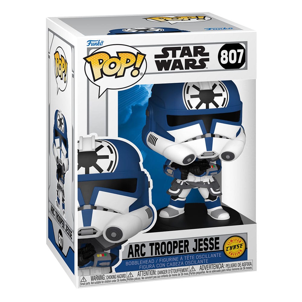 Star Wars POP! Vinyl Bobblehead Figures Arc Trooper Jesse with Chase 9 cm Assortment (6) DS Modellismo Star Wars POP! Bobblehead Arc Trooper Jesse