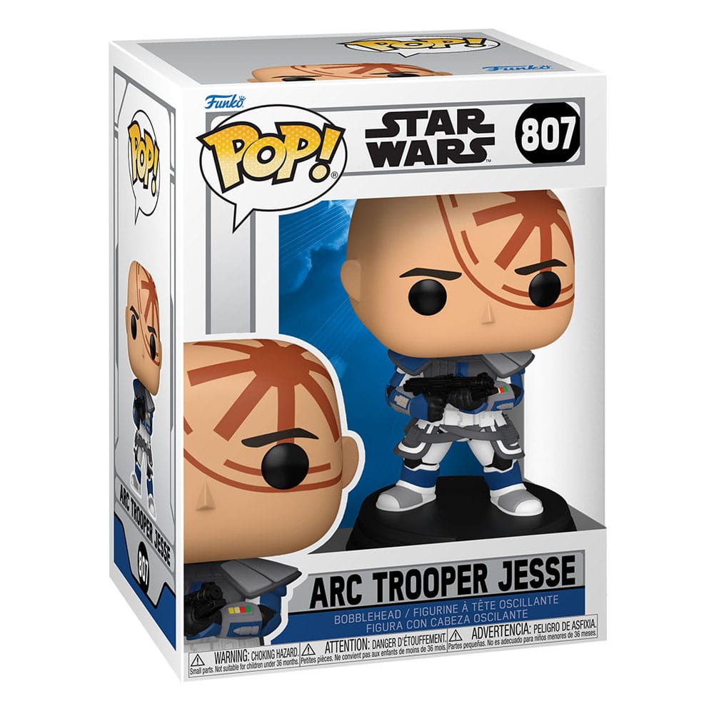 Star Wars POP! Vinyl Bobblehead Figures Arc Trooper Jesse with Chase 9 cm Assortment (6) DS Modellismo Star Wars POP! Bobblehead Arc Trooper Jesse