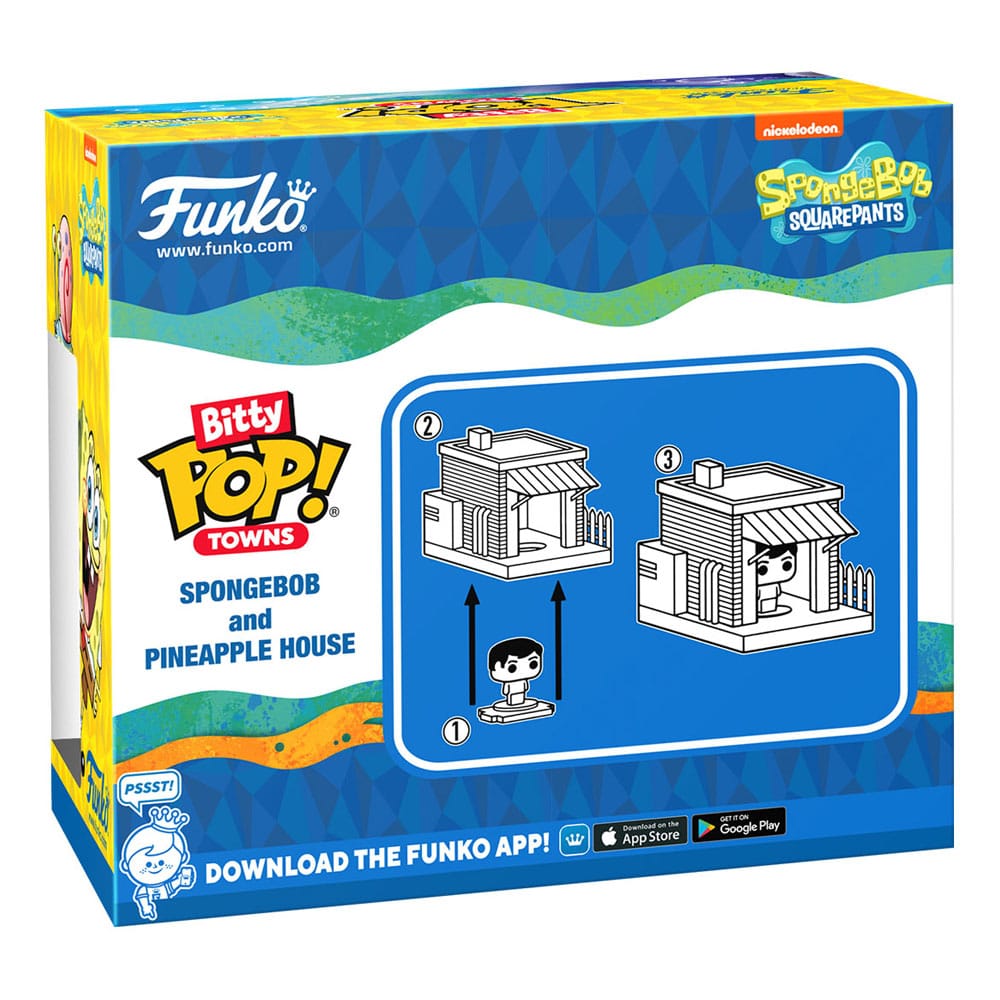 Spongebob Bitty POP! Town Vinyl Figure Spongebob at Home DS Modellismo Spongebob Bitty POP! Town Spongebob at Home