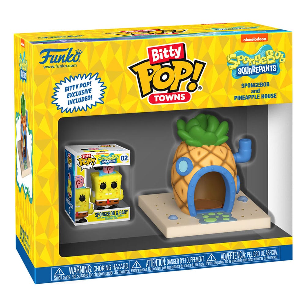 Spongebob Bitty POP! Town Vinyl Figure Spongebob at Home DS Modellismo Spongebob Bitty POP! Town Spongebob at Home