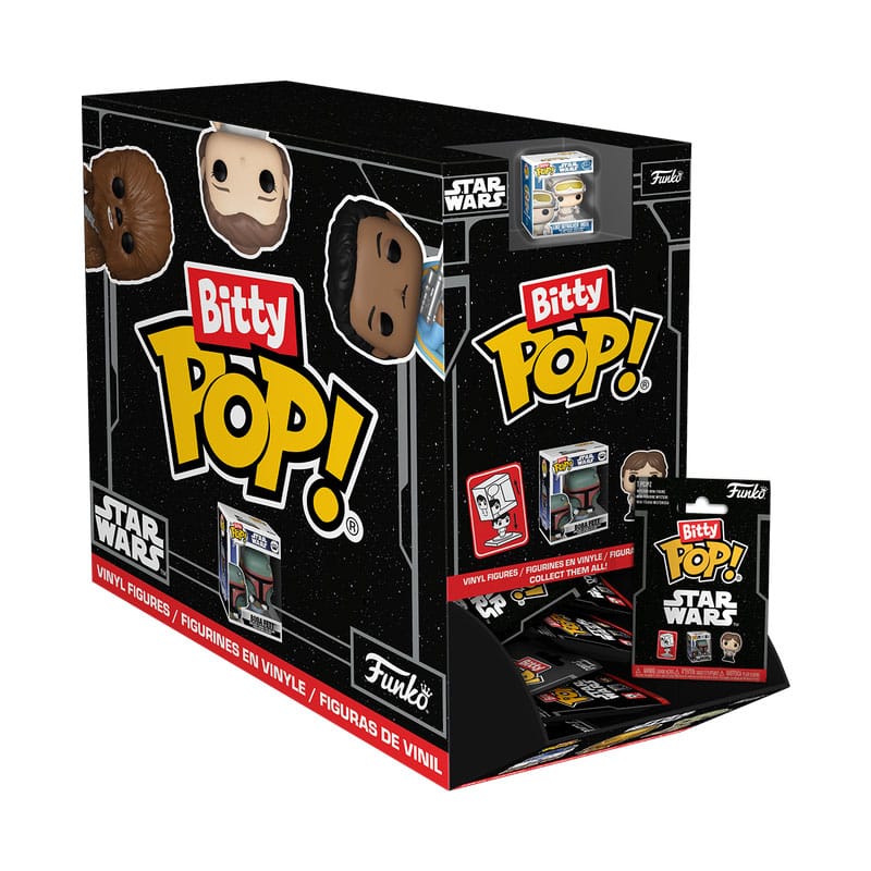 Star Wars Bitty POP! Vinyl Figure Display (24) Pdq 2,5 cm DS Modellismo Star Wars Bitty POP! Display (24) Pdq 2,5