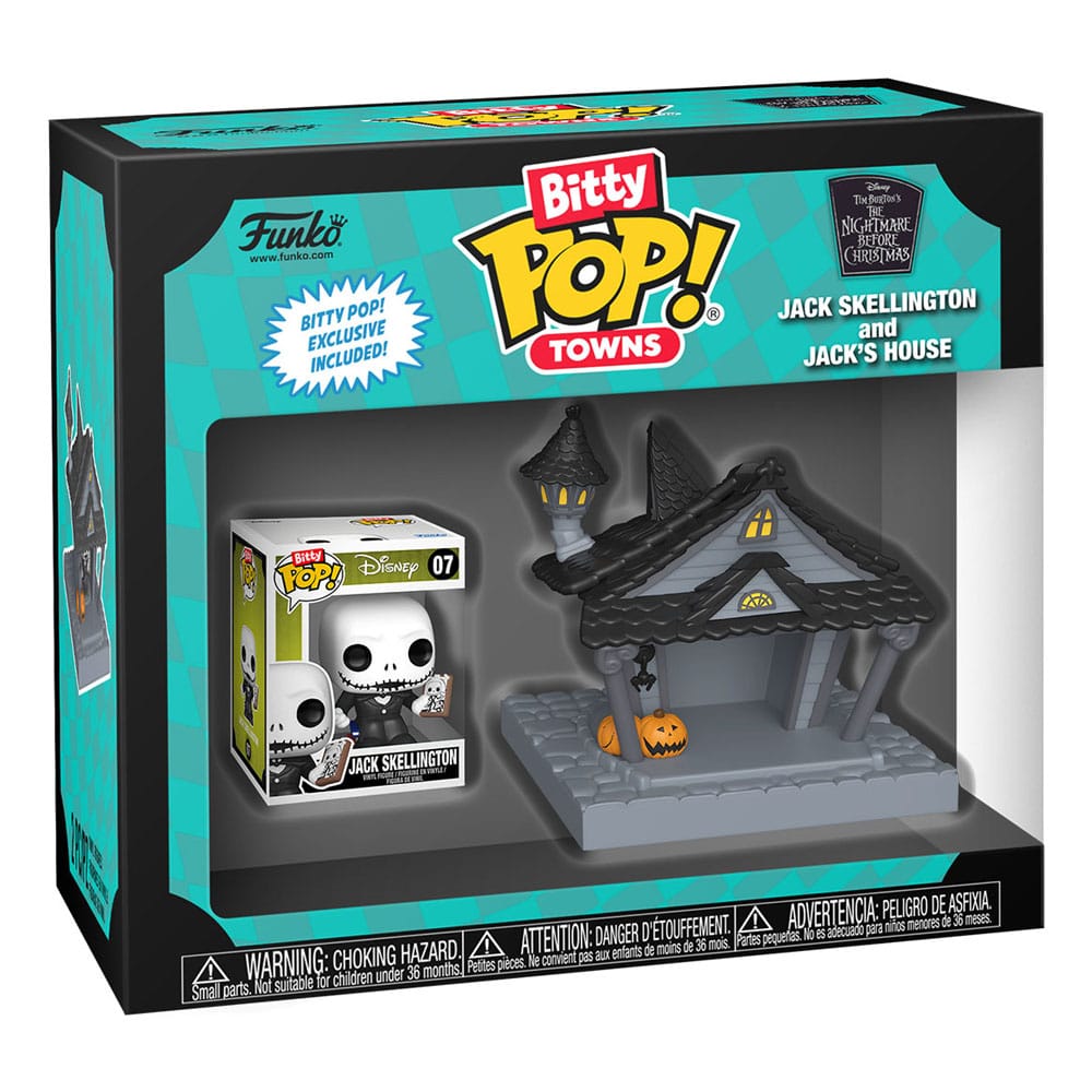 Nightmare Before Christmas Bitty POP! Town Vinyl Figure Jack at Home DS Modellismo Nightmare Before Christmas Bitty POP! Town