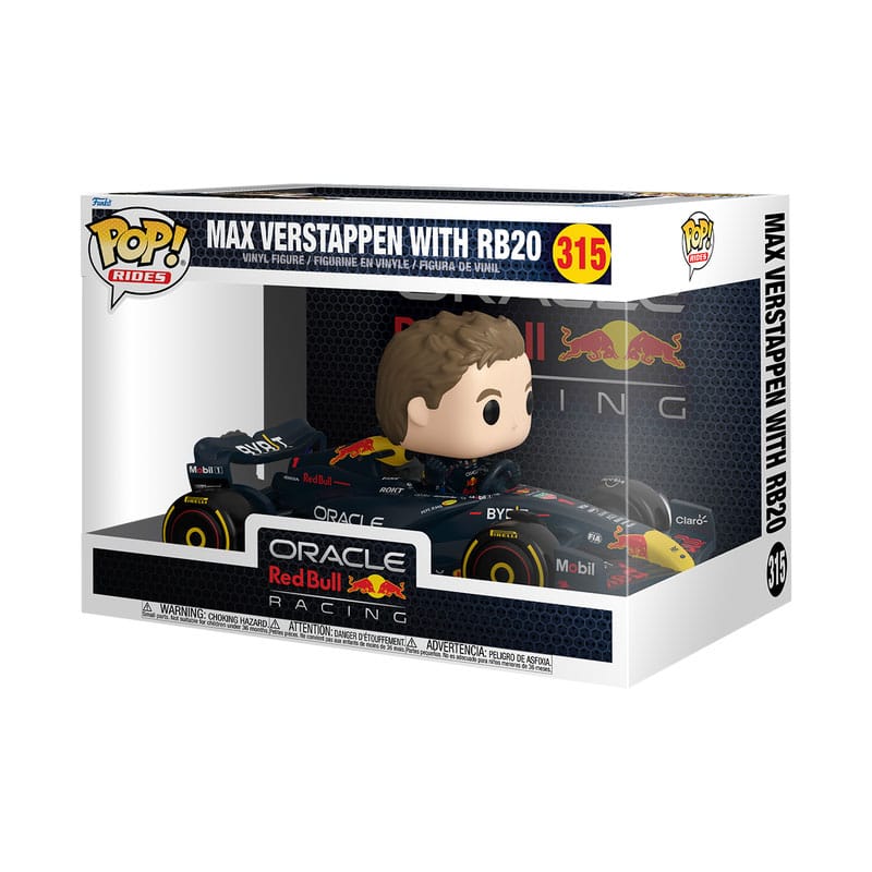Formula 1 POP! Rides Super Deluxe Vinyl Figure RB- Verstappen w/RB20 15 cm DS Modellismo Formula 1 POP! Rides Super Deluxe Rb