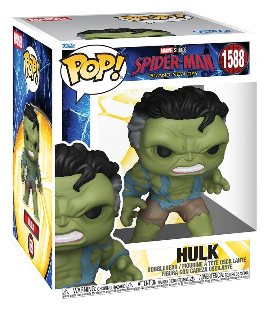 Spider-Man: Brand New Day Super Sized POP! Vinyl Figure Super Hulk 15 cm DS Modellismo Spider-Man: Brand Day Super Sized POP! Super