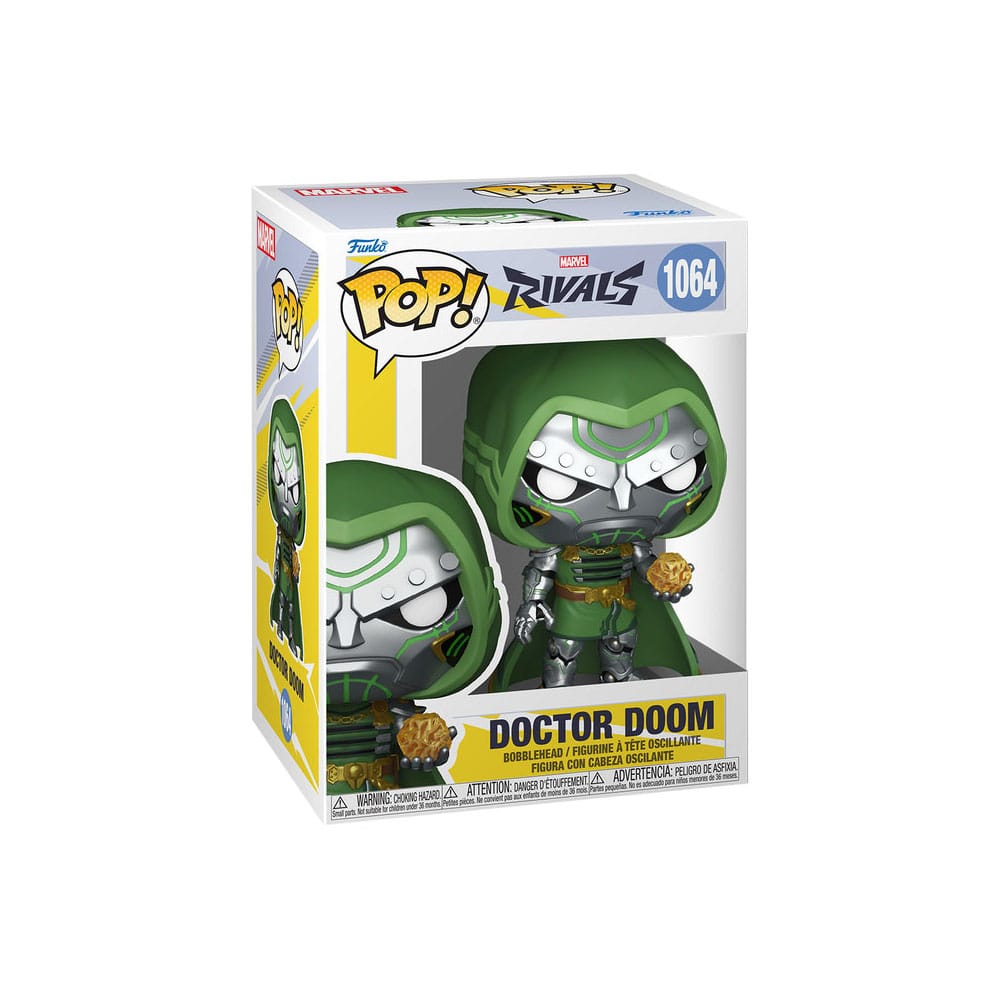 Marvel Rivals POP! Vinyl Figure Doctor Doom 9 cm DS Modellismo Marvel Rivals POP! Doctor Doom Funko