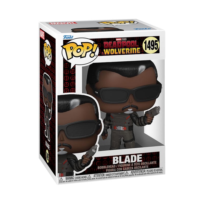 Deadpool 3 POP! Marvel Vinyl Figure Blade 9 cm DS Modellismo Deadpool 3 POP! Marvel Blade Funko