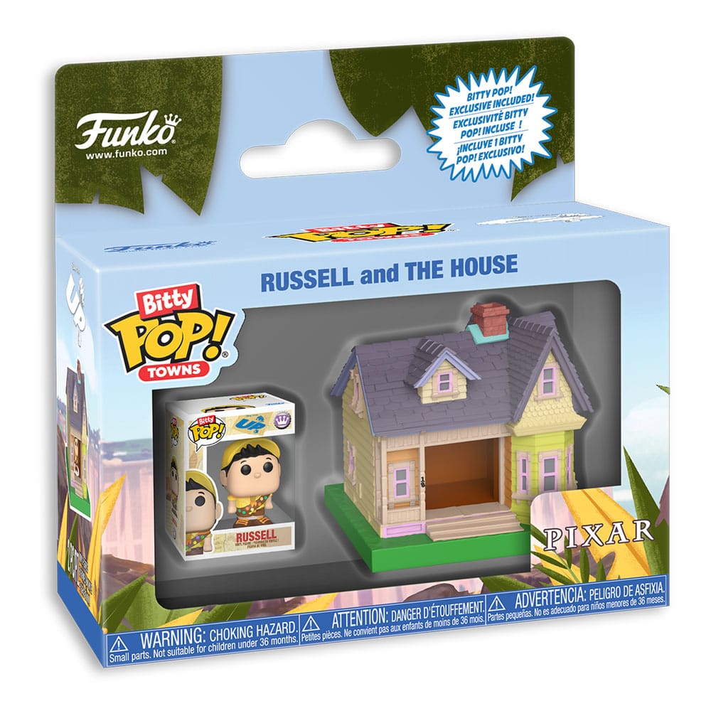 Up Bitty POP! Towns Vinyl Figure Russell and The House DS Modellismo Up Bitty POP! Towns Russell House Funko