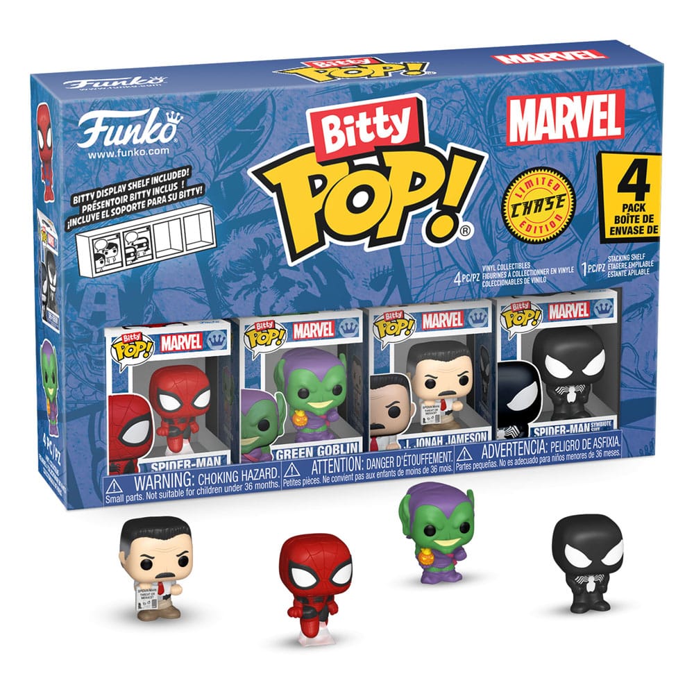 Spider-Man Bitty POP! Vinyl Figure 4-Pack Series 1 2 cm DS Modellismo Spider-Man Bitty POP! 4-Pack 1 Funko
