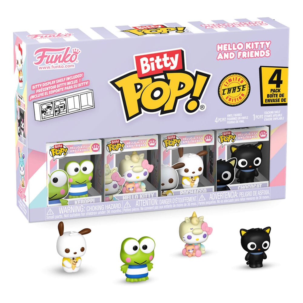 Hello Kitty and Friends Bitty POP! Vinyl Figure 4-Pack Series 2 2 cm DS Modellismo Hello Kitty Friends Bitty POP! 4-Pack 2