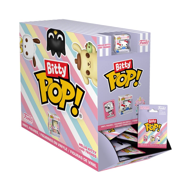 Sanrio Bitty POP! Vinyl Figure Display (32) Pdq 2,5 cm DS Modellismo Sanrio Bitty POP! Display (32) Pdq 2,5 Funko