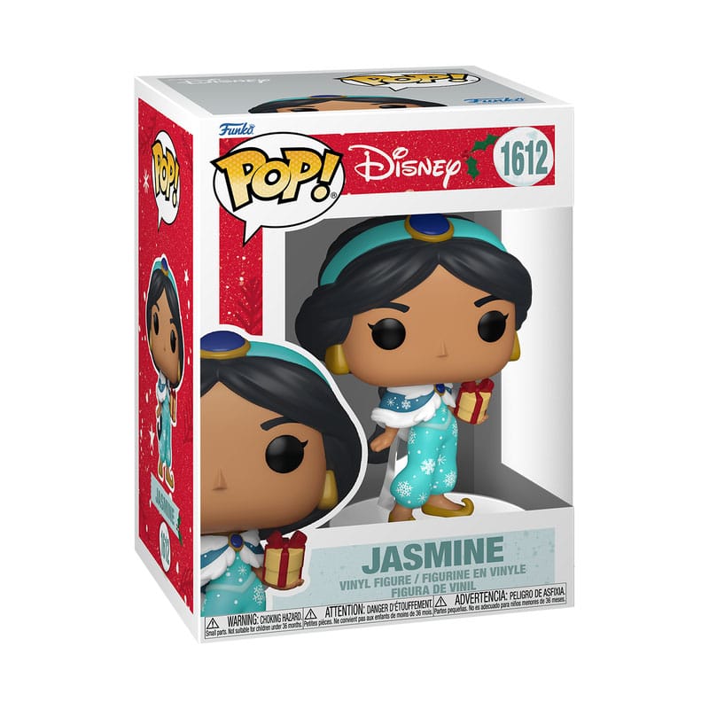 Disney Princess POP! Vinyl Figure Holiday Jasmine 9 cm DS Modellismo Disney Princess POP! Holiday Jasmine Funko