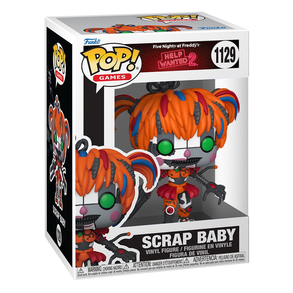 Five Nights at Freddy's: Help Wanted 2 POP! Vinyl Figure Scrap Baby 9 cm DS Modellismo Five Nights at Freddy's: Help Wanted 2 POP!