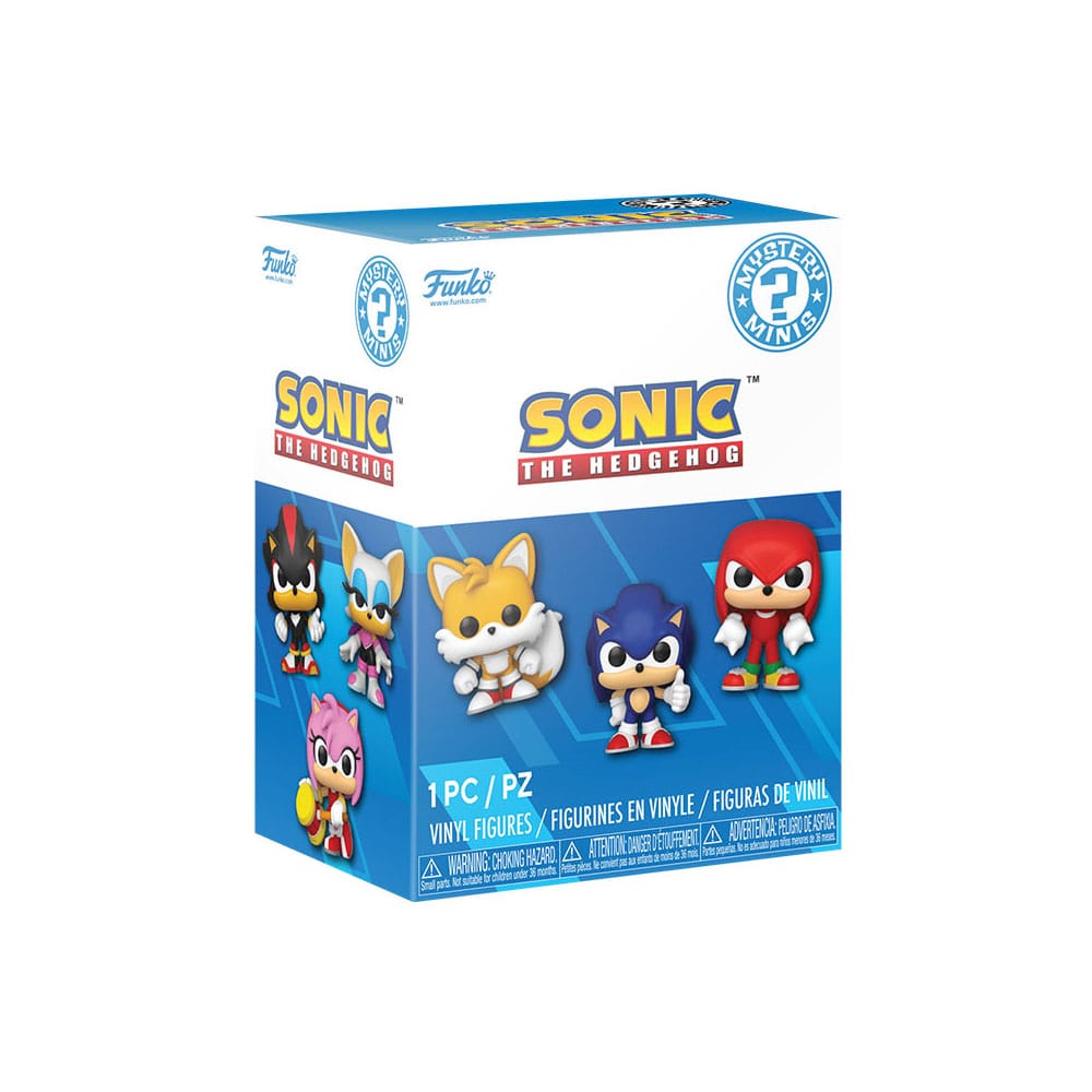 Sonic - The Hedgehog Mini Figures Pdq 5 cm Display (12) DS Modellismo Sonic Hedgehog Mini Pdq Display (12) Funko