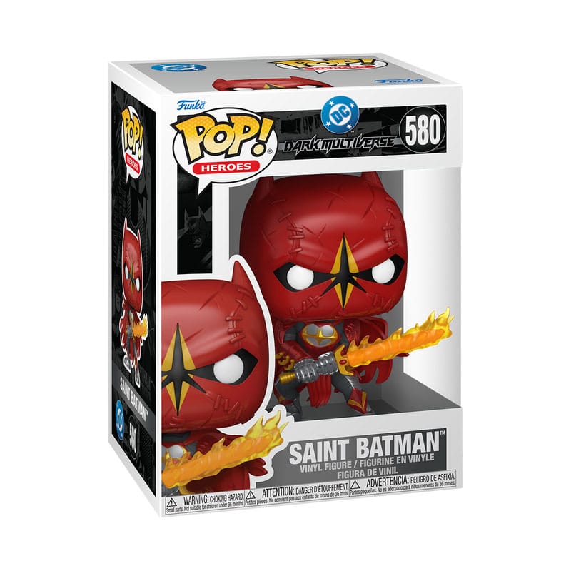 DC Dark Multiverse POP! Heroes Vinyl Figures Saint Batman 9 cm DS Modellismo Dc Dark Multiverse POP! Heroes Saint Batman