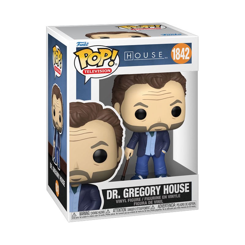 House, M.D. POP! Television Vinyl Figure Dr. Gregory House 9 cm DS Modellismo House, M.D. POP! Television Dr. Gregory