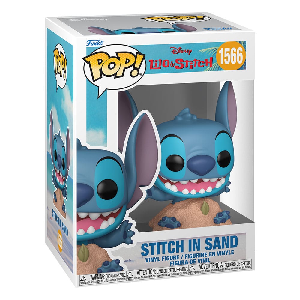 Lilo & Stitch POP! Vinyl Figure Stitch in Sand 9 cm DS Modellismo Lilo & Stitch POP! Stitch in Sand Funko