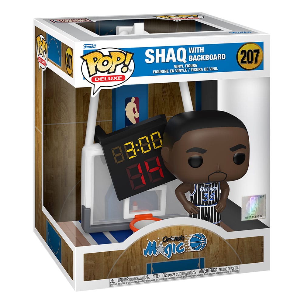 NBA Legends POP! Sports Deluxe Vinyl Figure Shaq w/Backboard 16 cm - Damaged packaging DS Modellismo Nba Legends POP! Sports Deluxe Shaq