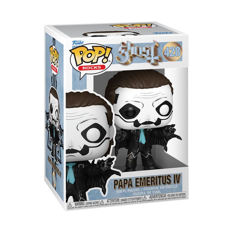 Ghost Band POP! Rocks Vinyl Figure Papa Emeritus IV (Bat Outfit) (Glitter) 9 cm DS Modellismo Ghost Band POP! Rocks Papa Emeritus IV