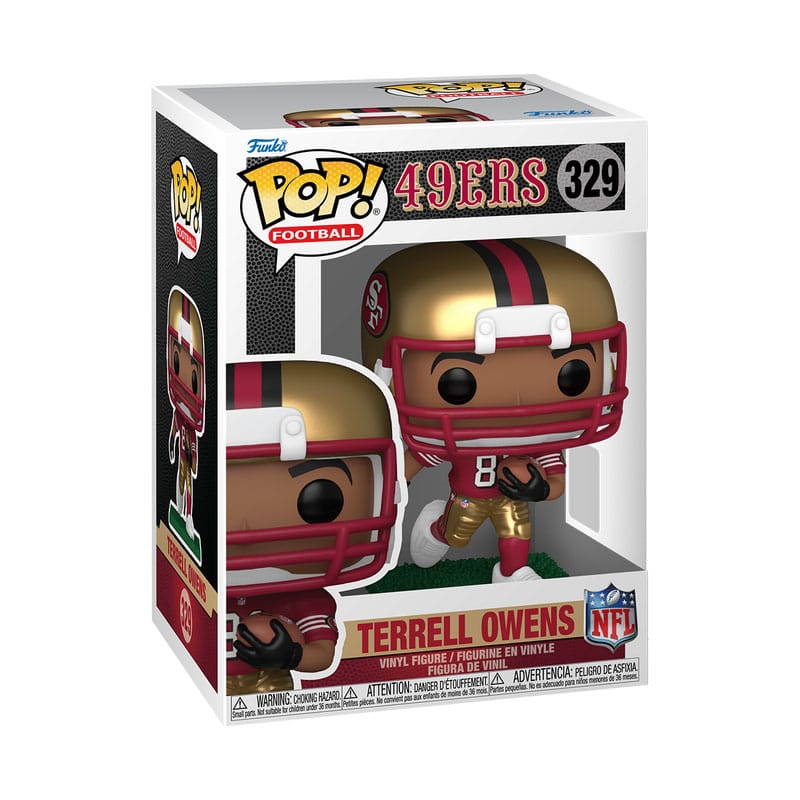 NFL: Legends POP! Sports Vinyl Figure Legends- Terrell Owens(49ers) 9 cm DS Modellismo Nfl: Legends POP! Sports Legends- Terrell