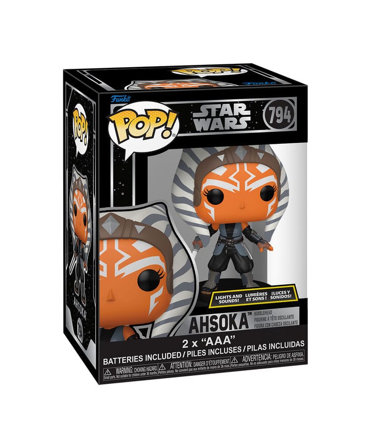 Star Wars Super Sized POP! Vinyl Figure Super Ahsoka (Sfx) 9 cm DS Modellismo Star Wars Super Sized POP! Super Ahsoka