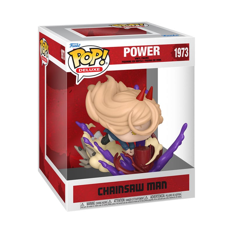 Chainsaw Man POP! Deluxe Vinyl Figure Power (Blood Mallet) 16 cm DS Modellismo Chainsaw Man POP! Deluxe Power