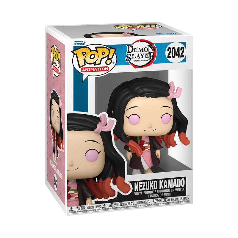 Demon Slayer: Kimetsu no Yaiba POP! Animation Vinyl Figure Nezuko (Human) 9 cm DS Modellismo Demon Slayer: Kimetsu no Yaiba POP!