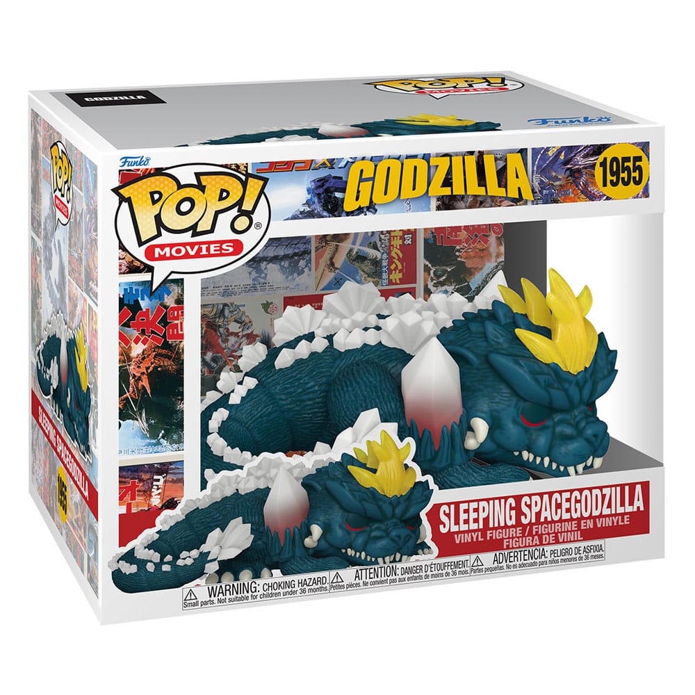 Godzilla Super Sized POP! Movies Vinyl Figure Sleeping Space Godzilla 15 cm DS Modellismo Godzilla Super Sized POP! Movies Sleeping