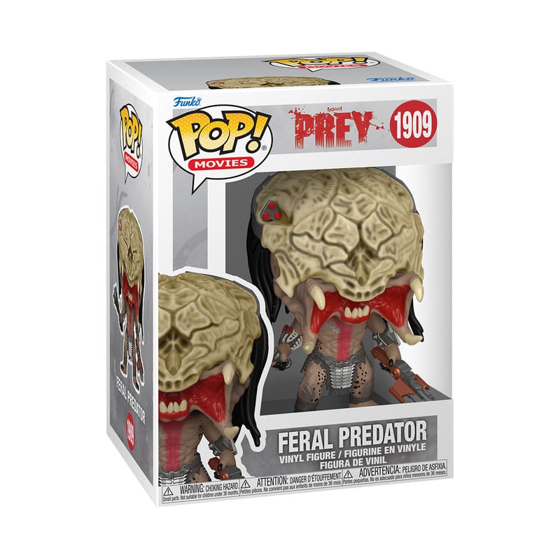 Prey POP! Movies Vinyl Figure Feral Predator 9 cm DS Modellismo Prey POP! Movies Feral Predator Funko