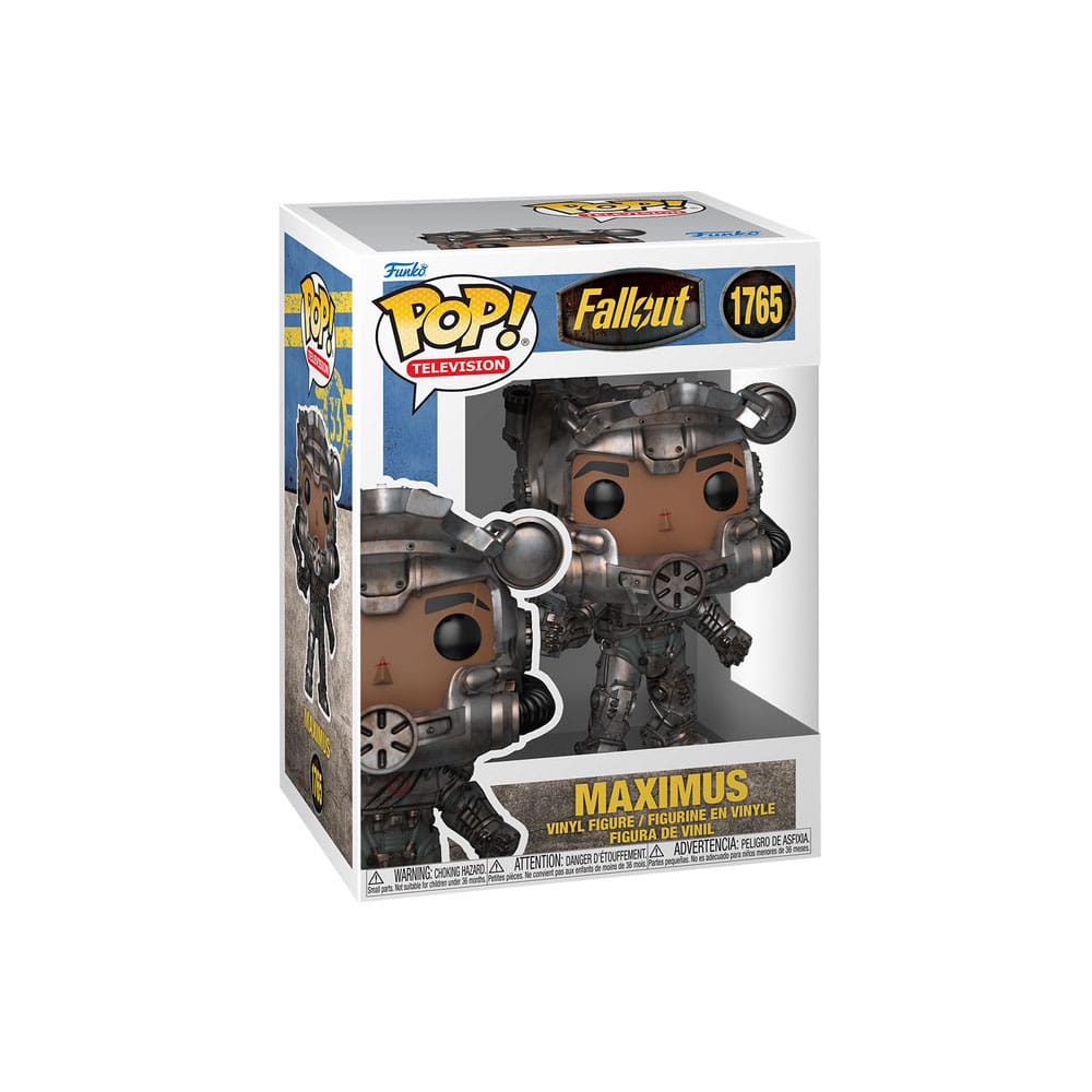 Fallout POP! TV Vinyl Figures Maximus w/CH 9 cm Assortment (6) DS Modellismo Fallout POP! TV Maximus w/CH Assortment (6)