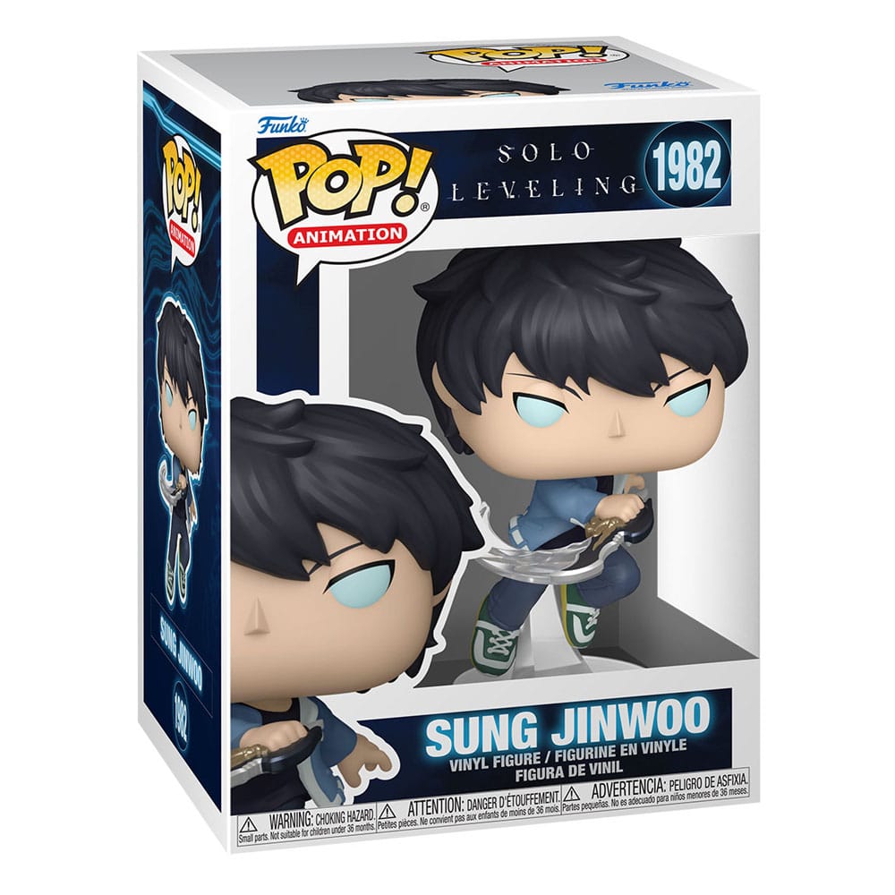 Solo Leveling POP! Animation Vinyl Figure Sung Jinwoo with Chase 9 cm Assortment (6) DS Modellismo Solo Leveling POP! Animation Sung Jinwoo