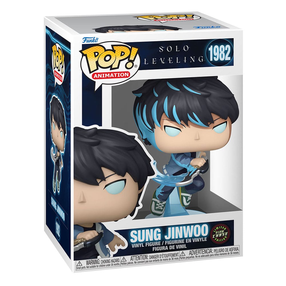 Solo Leveling POP! Animation Vinyl Figure Sung Jinwoo with Chase 9 cm Assortment (6) DS Modellismo Solo Leveling POP! Animation Sung Jinwoo