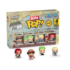 One Piece Bitty POP! 4-Pack Luffy 2,5 Funko