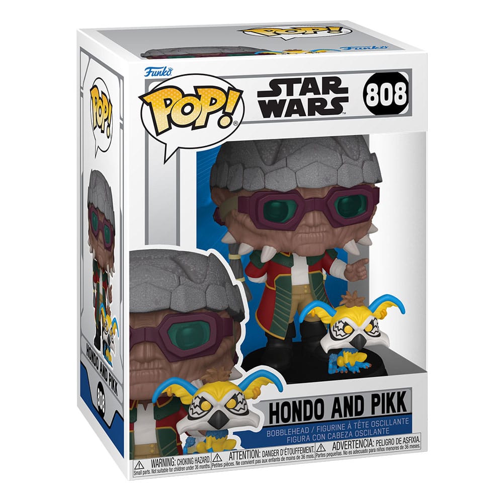 Star Wars POP! Vinyl Bobblehead Figure Hondo and Pikk 9 cm DS Modellismo Star Wars POP! Bobblehead Hondo Pikk Funko