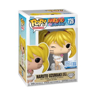 Naruto Pop! Animation Vinyl Figure Naruto(Sexy Jutsu) Diamond Collection heo Exclusive Edition 9 cm DS Modellismo Naruto Pop! Animation Naruto(Sexy Jutsu)