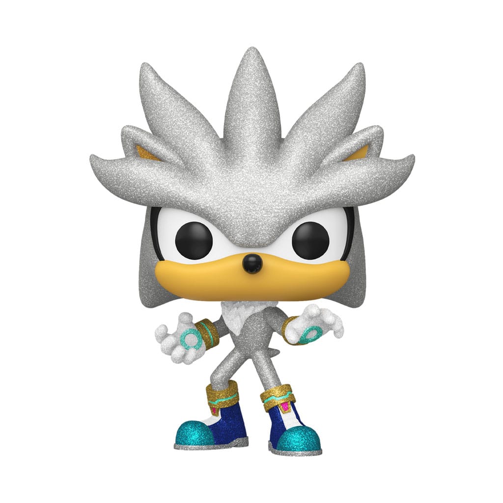 Sonic The Hedgehog POP! Games Vinyl Figure Silver The Hedgehog (FL) 9 cm DS Modellismo Sonic Hedgehog POP! Games Silver Hedgehog