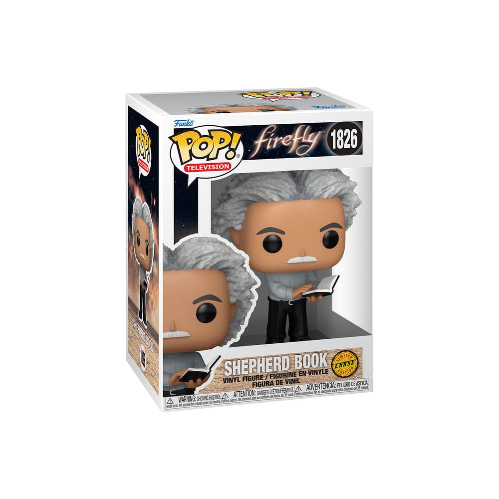Firefly POP! TV Vinyl Figure Shepherd Book w/CH 9 cm Assortment (6) DS Modellismo Firefly POP! TV Shepherd Book w/CH
