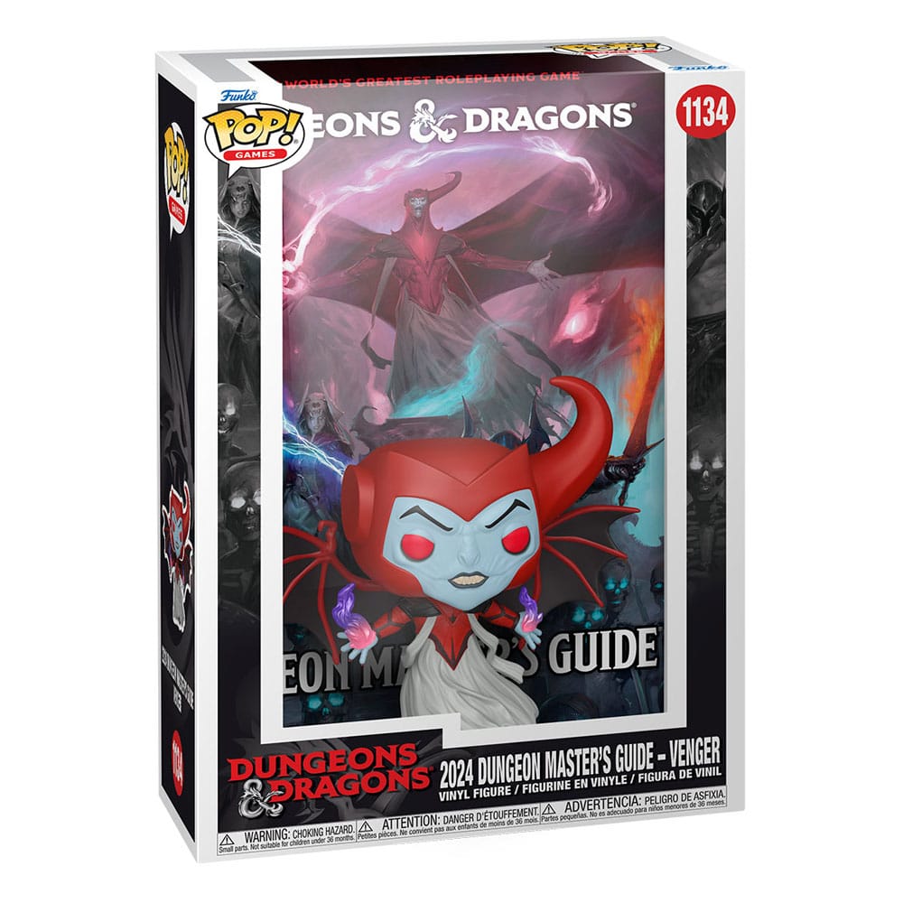 Dungeons & Dragons POP! Book Cover Vinyl Figure 2024 Dungeon Master's Guide - Venger 9 cm DS Modellismo Dungeons & Dragons POP! Book Cover 2024