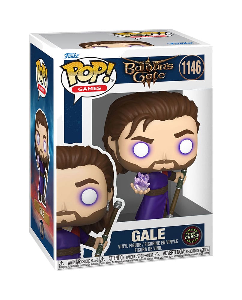 Baldur's Gate 3 POP! Games Vinyl Figures Gale with Glow Chase 9 cm Assortment (6) DS Modellismo Baldur's Gate 3 POP! Games Gale with Glow