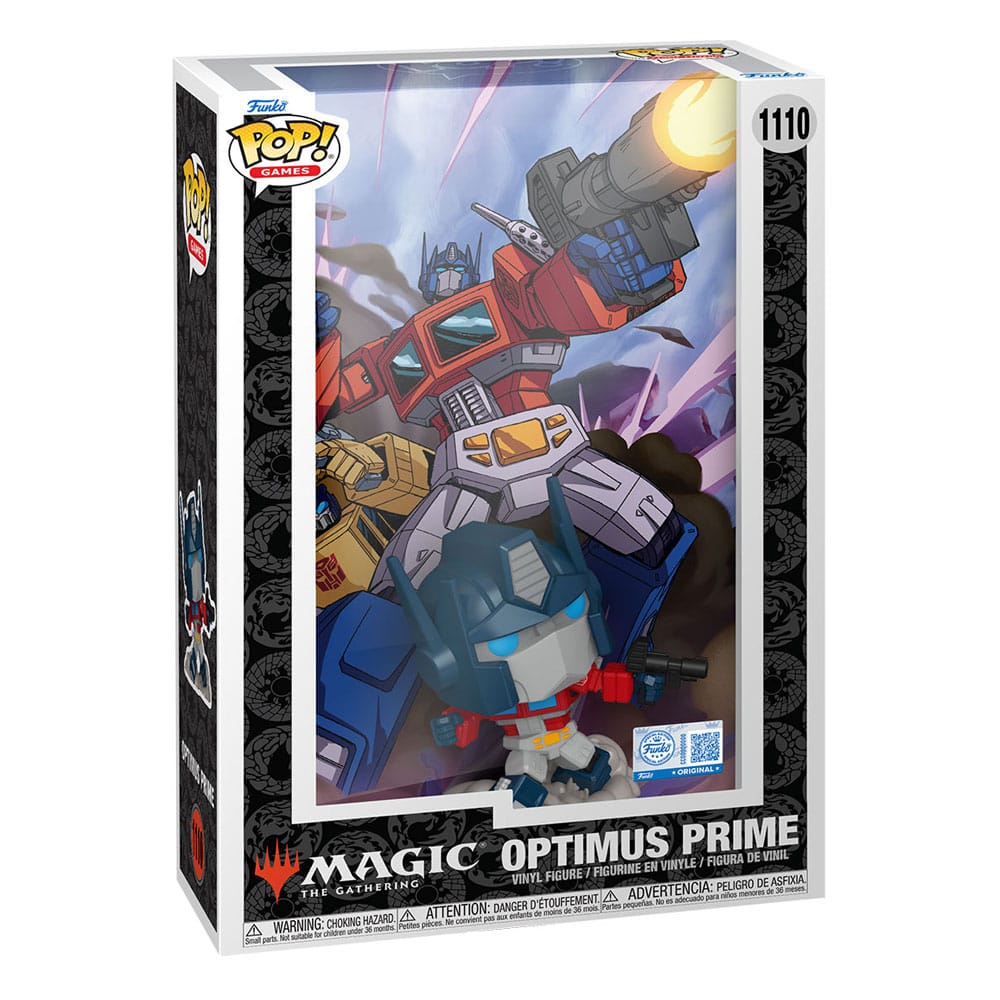 Transformers X Mtg POP! Comic Covers Vinyl Figure Optimus Prime (Magic the Gathering) 9 cm DS Modellismo Transformers X Mtg POP! Comic Covers Optimus