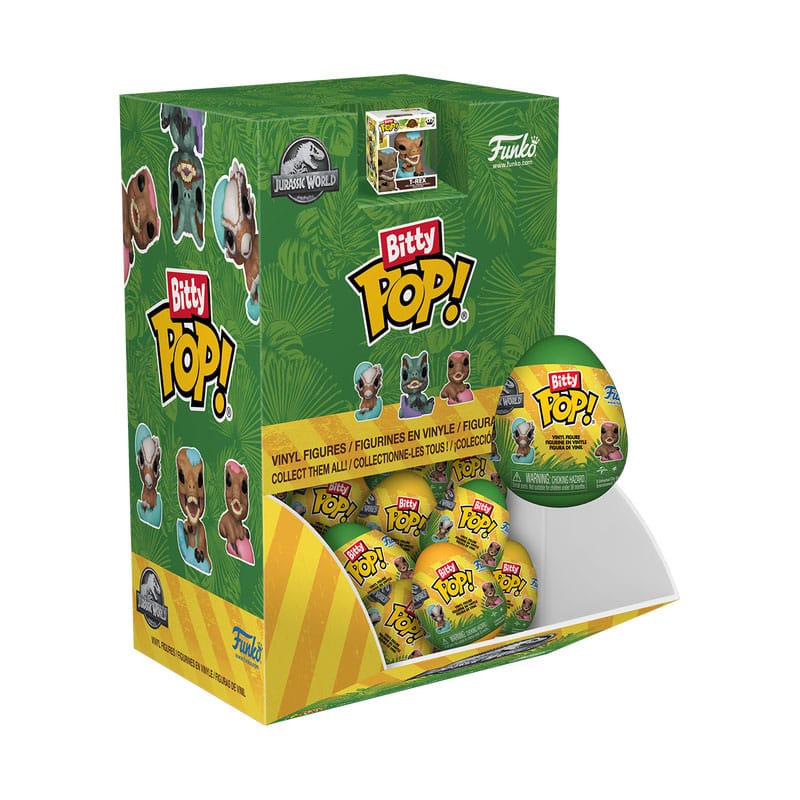 Jurassic Park POP! Vinyl Figure Easter Egg Pdq Display (24) 2,5 cm DS Modellismo Jurassic Park POP! Easter Egg Pdq Display