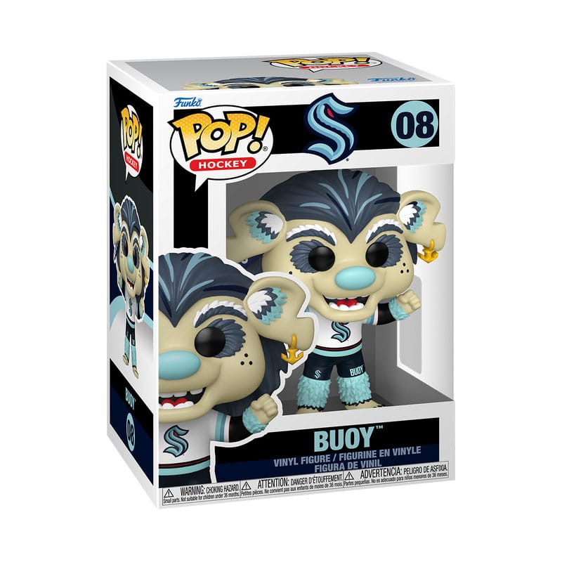 Nhl POP! Vinyl Figure Mascots: Kraken- Buoy 9 cm DS Modellismo Nhl POP! Mascots: Kraken- Buoy Funko
