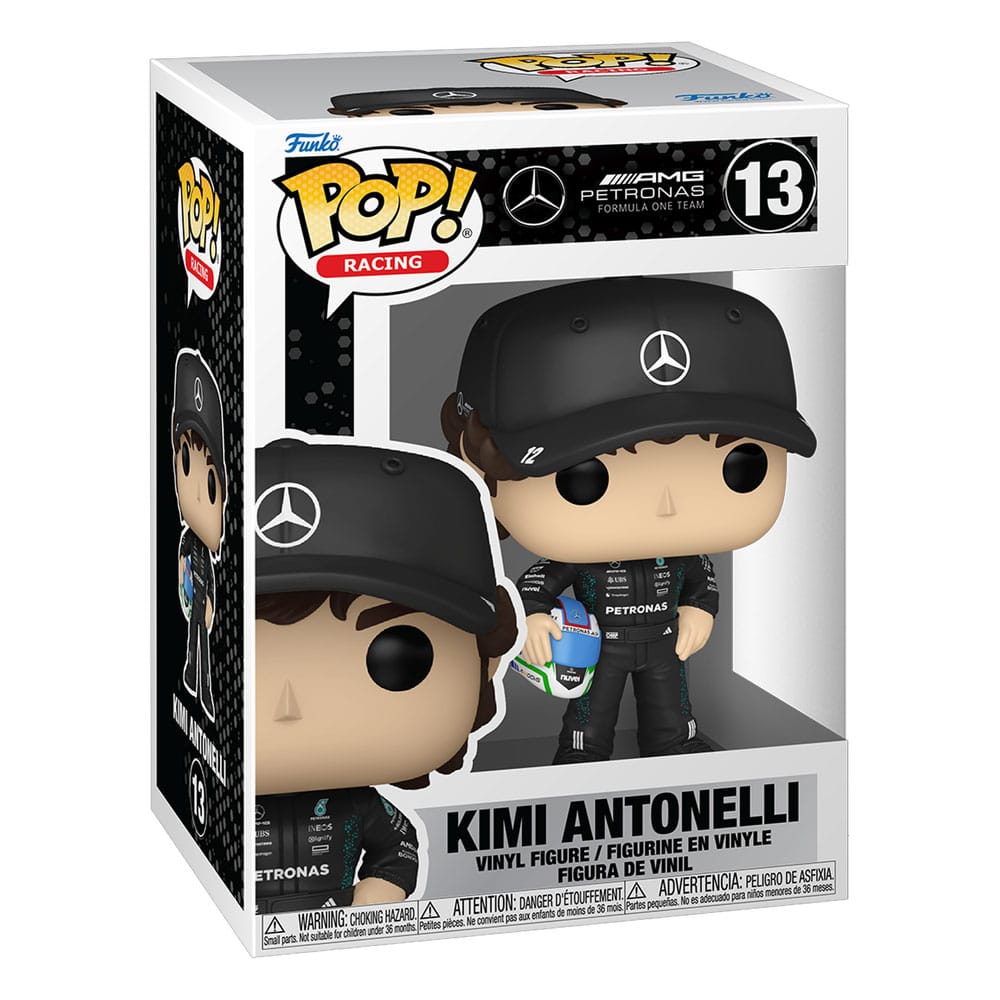 Formula One POP! Racing Vinyl Figure Kimi Antonelli 9 cm DS Modellismo Formula One POP! Racing Kimi Antonelli Funko