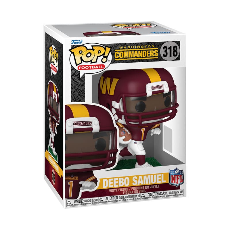 NFL: Legends POP! Sports Vinyl Figure 49ers- Deebo Samuel (new) 9 cm DS Modellismo Nfl: Legends POP! Sports 49ers- Deebo Samuel