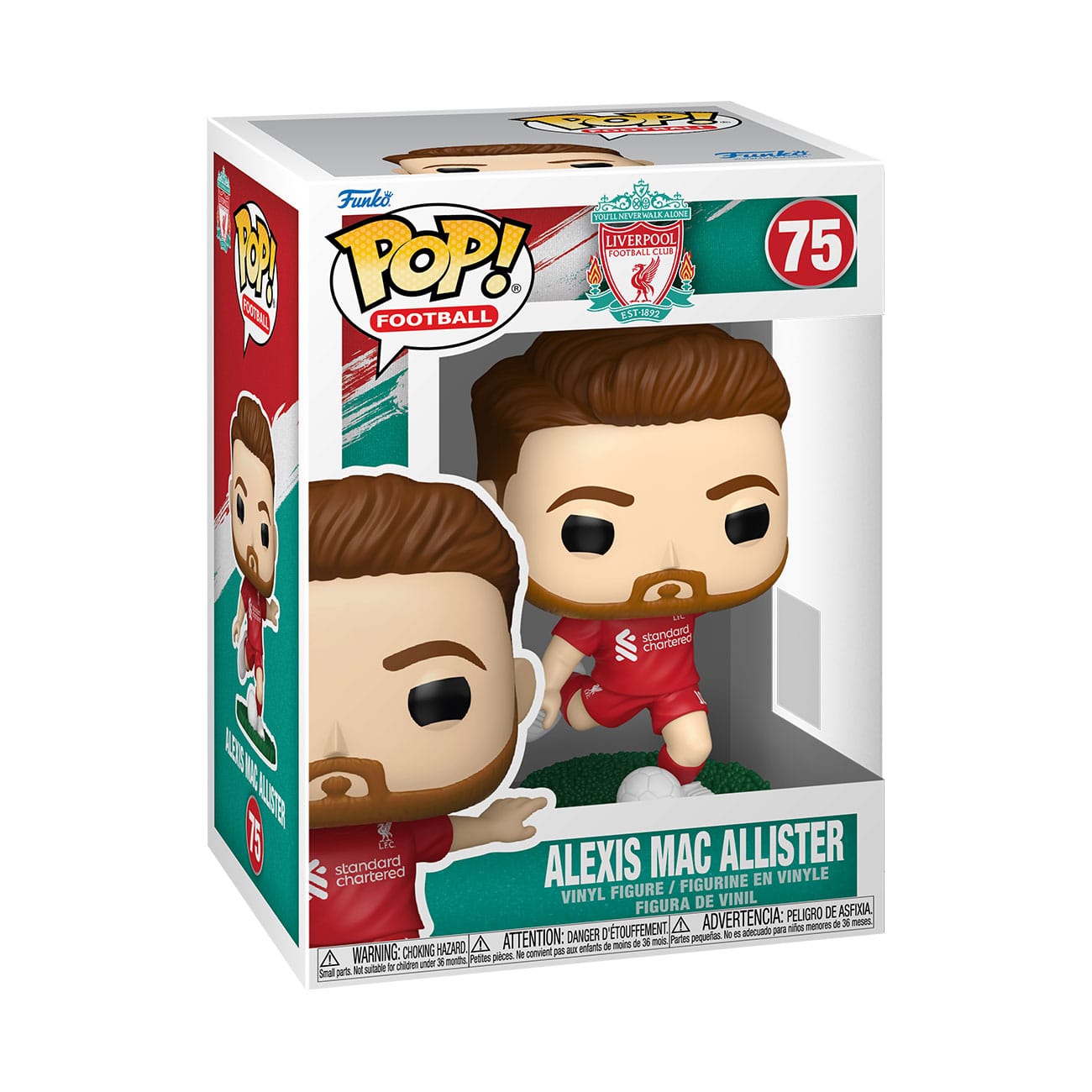 EFL POP! Football Vinyl Figure Liverpool - Alexis Mac Allister 9 cm DS Modellismo Efl POP! Football Liverpool Alexis Mac