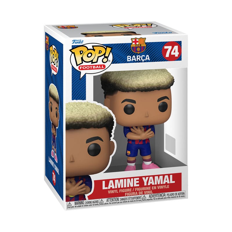 EFL POP! Football Vinyl Figure Barcelona - Lamine Yamal 9 cm DS Modellismo Efl POP! Football Barcelona Lamine Yamal