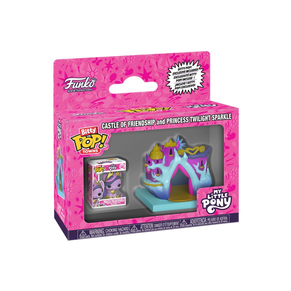 Hasbro Bitty POP! Town Vinyl Figure MLP-Castle of Friendship DS Modellismo Hasbro Bitty POP! Town MLP-Castle Friendship